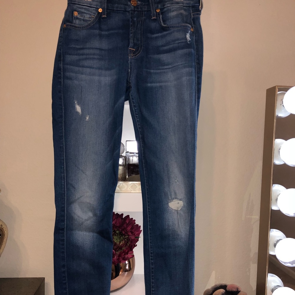 7 for all mankind jeans size 24